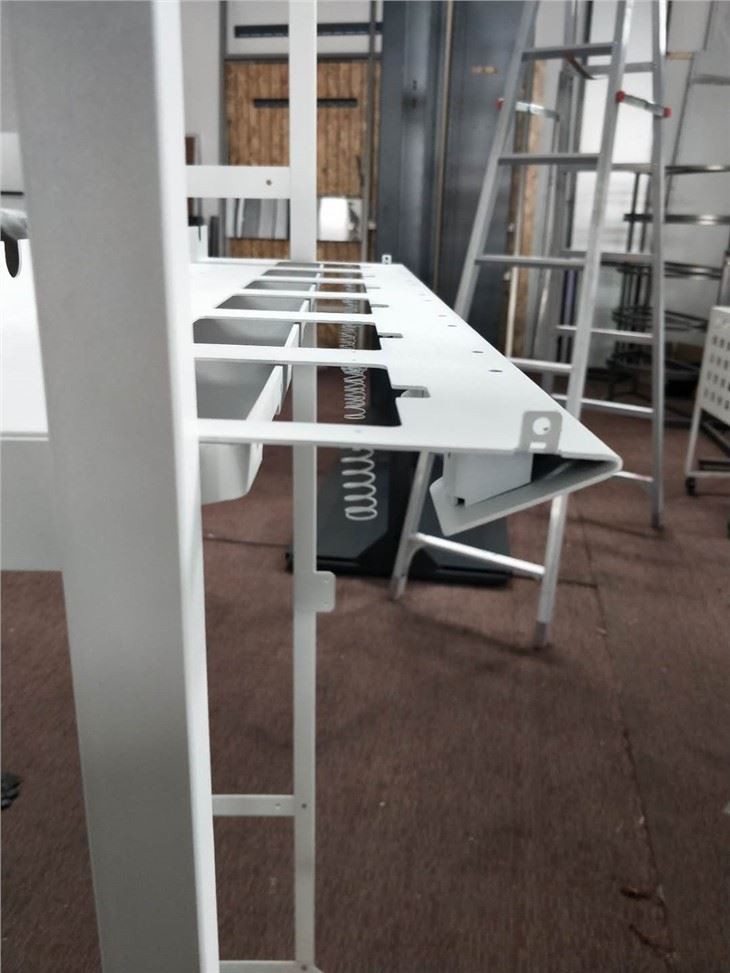 Custom metal shelves Custom metal shelves